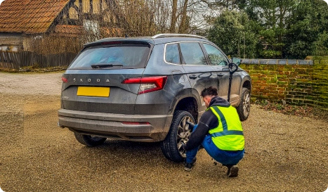 mobile tyre fitting in Chingford