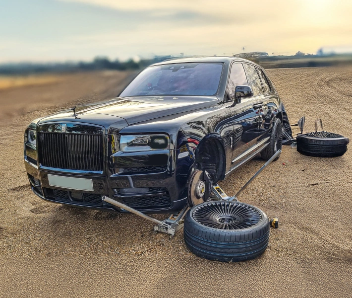 mobile tyre fitting in Harlow