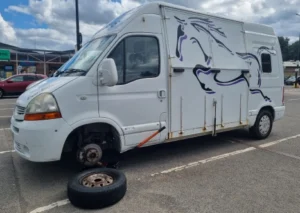 Mobile Caravan Tyre Fitting