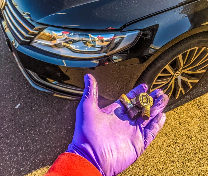 Locking Wheel nut removal in London