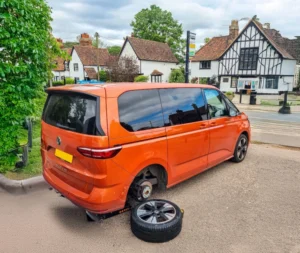 Mobile Caravan Tyre Fitting