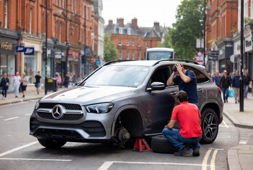 Emergency mobile tyre fitting Hertfordshire
