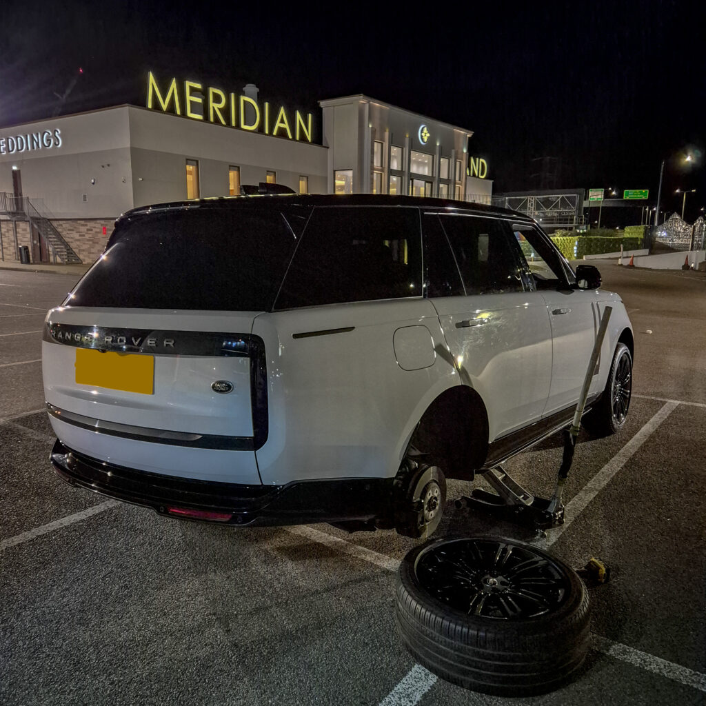 Mobile tyre fitter in Herts