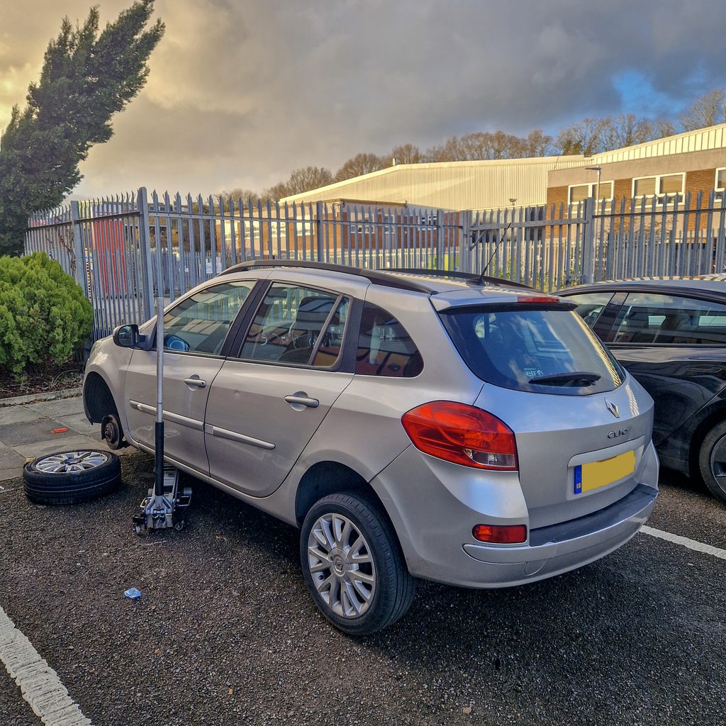 Puncture repair cost in the UK