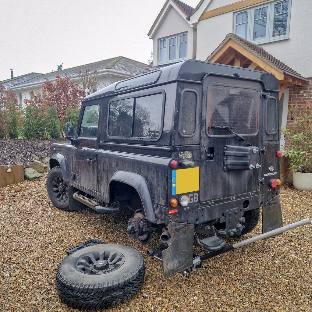 Van tyre fitting