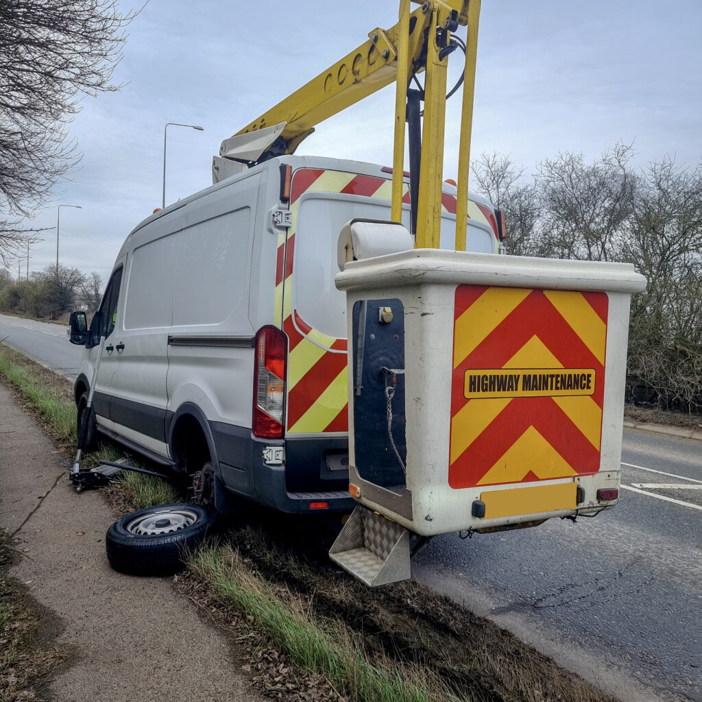 Van tyre fitting